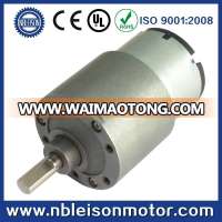 37mm low rpm high torque 60rpm 100rpm 24v 12v dc gear motor