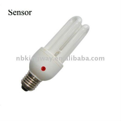 DAY-NIGHT ENERGY SAVING LAMP U /SENSOR SPIRAL /COVED SENSOR