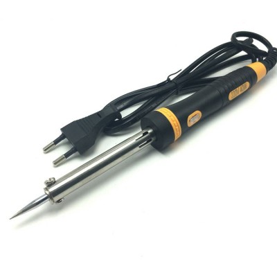 Portable adjustable temperature soldering iron goot